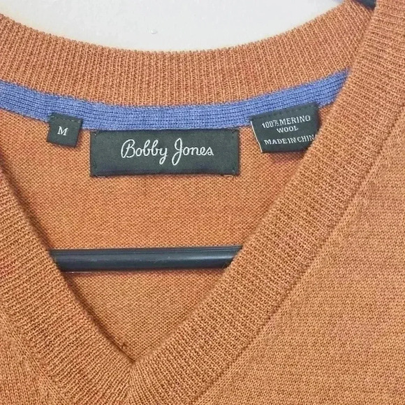 Bobby Jones 100% Merino Wool Size Medium EUC - Picture 3 of 6